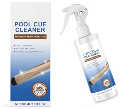 AMISENK Billard Queue Reiniger Leistungsstarke Fleckenentfernungssprays Billard Schaft Behandlungen Anti Cracking Pool Pflege Tool Anti Cracking Pool Queue Pflege Tool