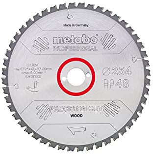 Hoja de sierra precision cut wood - professional, 254x30, D60 DI 5° neg. (628222000)