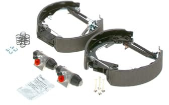 Bosch KS630 Kit Super Pro Kit de freno trasero de tambor 1 juego completo premontado