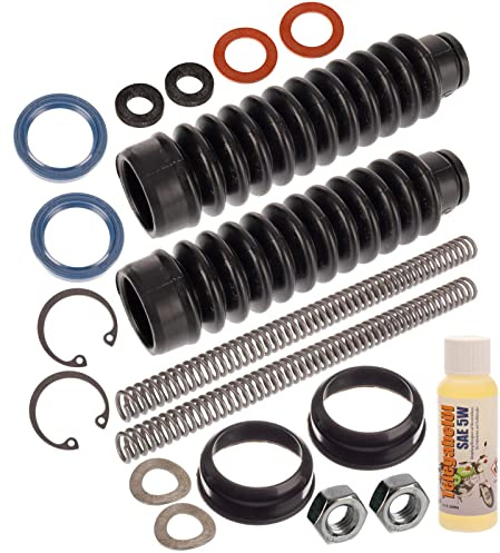 Telegabel Reparatur-Set für S50, S51, S53, S70 - Druckfeder 3,2mm - mit Gabelöl von ADDINOL