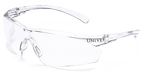 Univet 505U.00.00.11 Schutzbrille Nr.505U mit klarem Glas in transparent