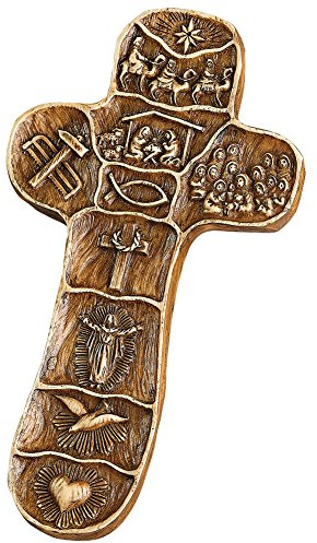 5 Christ Story Palm Cross W/Story Box Display by Roman by ROMAN INC.