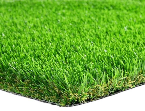 Steffensmeier Kunstrasen Windsor 32 mm 2.163 g/m² extrem UV-beständig Strong Kollektion Grün, Größe: 400x400 cm