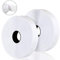 8M Bande Agrippantes Adhésives Rubans Adhésifs Bande Ruban Scratch Autocollant Moustiquaire Hook Loop Rouleau Scratch Autoadhésif pour moustiquaire fenetre, cadres photos Installation, 8m x 2 (Blanc)