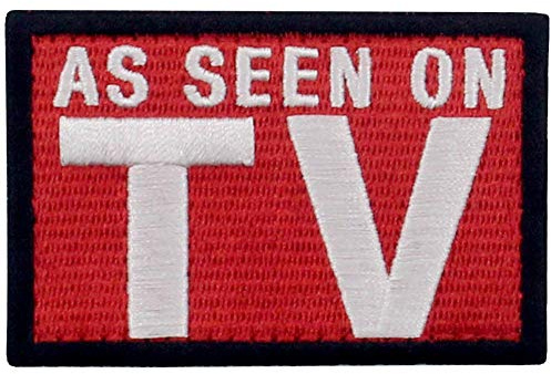 Som ses på TV broderad lapp taktisk morale applikation fästkrok och ögla emblem