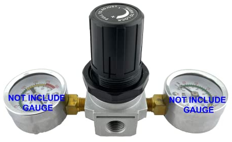All Tool Depot Universal Air Regulator Special Design for Check Tank and Regulator Pressure (Regulator)