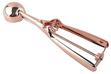 Ice Cream Scoop Easy Clean Good Grips Kitchen Spoon Design Cookie Scoop Anti Freeze Rose Gold