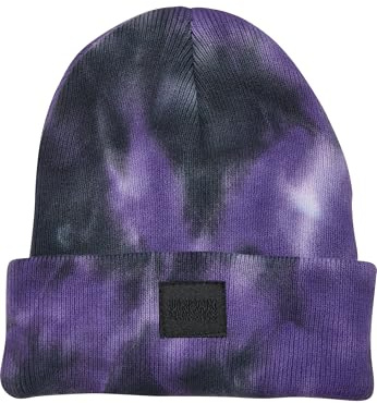 Urban Classics Unisex slips färga barnmössa hatt, ultraviolet/mörkgrå, S/M, Ultraviolet/darkgrey, S/M