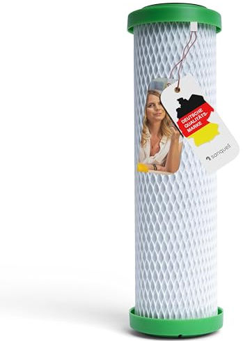 NPure Schadstoff-Wasserfilter | passend carbonit Vario, Sanuno | bis 3 Liter/Minute | gesinterte Aktivkohle