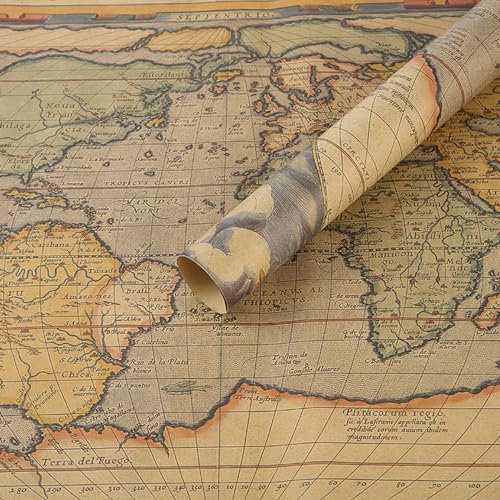 Weihnachtspapier Geschenkpapier, Kraftpapier Geschenkpapier Set Weihnachten - 10 BöGen (50x74cm) Geschenkpapier Braun, Geschenkpapier Kraftpapier, Braunes Geschenkpapier (5)