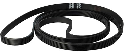 vhbw Keilriemen kompatibel mit AEG Lavatherm 350 | 340, 338, 36500, 35600, 3500, 3450, 3400 Wäschetrockner - 14,6 cm Schwarz