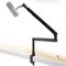 Gugxiom Microphone Boom Arm,Low Profile Mic Arm with Concealed Cable Storage,Microphone Arm for 1/4 to 5/8 inch Thread Sizes. (taller version)