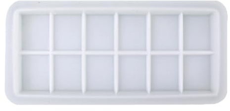 Stampo per in silicone – Stampo per cioccolato in silicone alimentare | Piccoli quadrati in silicone | per dolci antiaderenti | Stampo per dolci a cubo profondo | Rettangolare