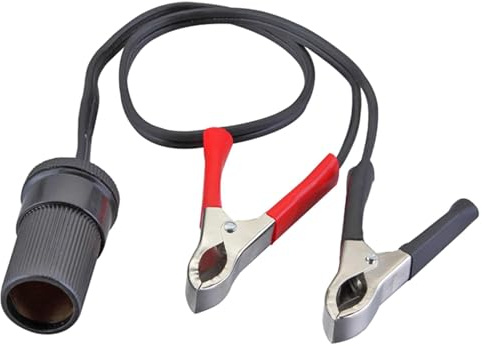 2 Stück Batterie Krokodilklemmen 12v Mit Kabel, Batterie Krokodilklemmen Für Autobatterie Mit Kabel, Battery Alligator Clips Jumper Kabelklemmen Schweißer Clips Für Auto Automotive Fahrzeug Boot