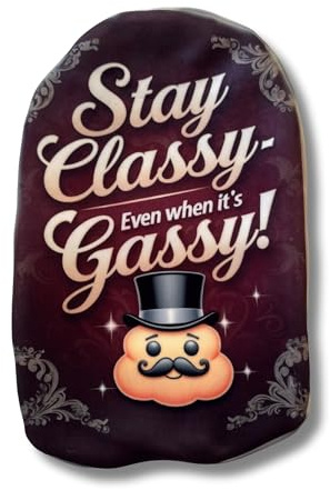 Stay Classy When Gassy Stoma Bag Pouch | Humorous Ostomy Cover for Colostomy, Ileostomy & Urostomy | Soft & Stretchy for Comfort, Discretion & Style