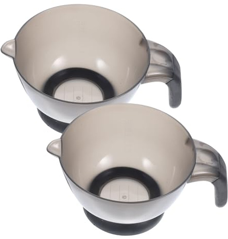 CALLARON 2pezzi Ciotole Per Miscelazione Colore Ciotole Per Tinta Resistenti e Accessorio Per Parrucchieri e Colorazione