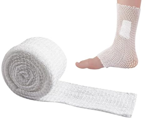 Bandage Wrap - Wiederverwendbares Verletzungsdressing, Schnittstütze Wrap | Soft Mesh -Kompressionsbänder, Gummibandschutzband Für Hände, Knie, Handgelenke, Knöchel, Medizinische Erholung Und Heilungs
