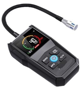 JOXLOVER Détecteur de Fuite de gaz Combustible CH4 Naturel Inflammable méthane Butane analyseur d'alcool d'eau pour la Maison, l'industrie