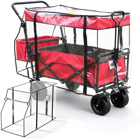 VETOLAKA Moskitonetz Bollerwagen Universal: PVC-Material Insektenschutz Bollerwagen, Wasserdichter Moskitonetz Universal, Insektenschutz Kinderwagen, für Outdoor-Camping-Fahrzeuge