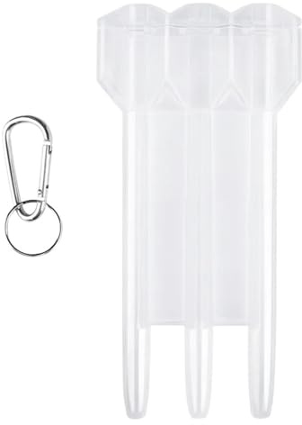 SFOIKVG dartväska stor dartbox av plast för professionella tillbehör för butik, vit, Einheitsgröße, En stil
