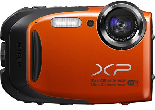 Fujifilm XP70 16 MP Digital Camera with 2.7-Inch LCD (Orange)