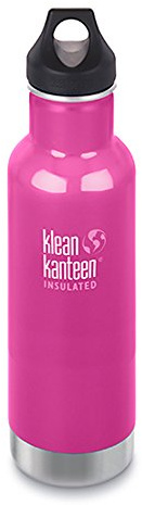 Klean Kanteen Erwachsene Trinkflasche Classic Vakuumisoliert mit Loop Cap, Wild Orchid, M, 1003295