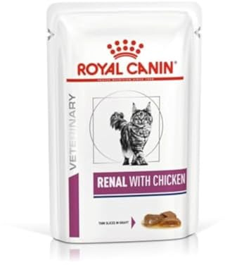 Royal Canin Vet Diet Renal Fresh Bag 12 x 85g Chicken Cat