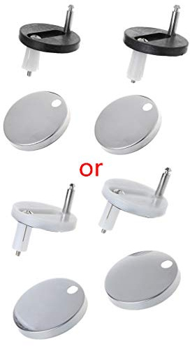 Sweo, 2 pezzi Top Fix WC cerniere per sedile WC a sgancio rapido coperchio cerniera vite