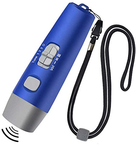 Mliu Elektronisk visselpipa, 3 ton och 3 nivåer justerbar volym, professionell multifunktionell sport hygienisk visselpipa hög Decibel handhållen visselpipa med snodd, för tränare, polis, lärare