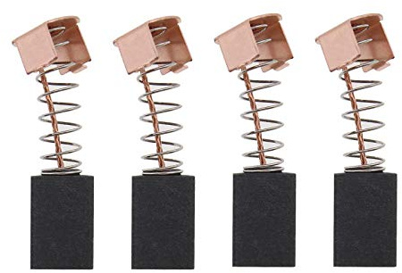 The Lord of the Tools Escobillas de carbón de motor de 13 x 8 x 5 mm compatibles con Einhell REH 5547 / BG-EH 551 / GLHT 551 / HEC 551 / BG-EH 6051 paquete de 4