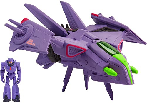 Buzz Lightyear, Disney HHJ61 Pixar Lightyear, Hyperspeed Series Zurg Fighter Ship & Zurg, Giocattolo per Bambini 4+ Anni