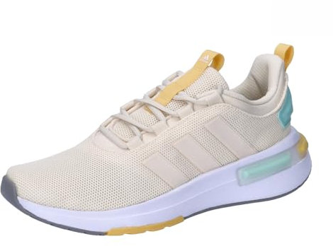 Adidas Damen Racer TR23 Shoes, Wonder White/Wonder White/Aqua, 40 EU