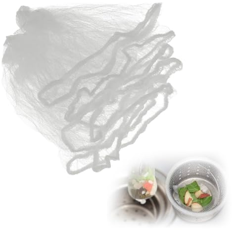 EPLZON Fregadero de cocina desechable colador bolsa de malla fregadero de cocina bolsa colador elástico malla de filtro utilizada para cocina baño lavabo (300 unidades)