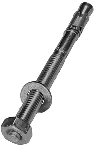 Lumonic Schwerlastdübel M8 x 95mm | hochwertige Edelstahl V4A Keilanker | Durchsteckmontage, SOFORT BELASTBAR | Betonanker, Schwerlastanker | für Überdachungen, Geländer, Regale, Trennwände