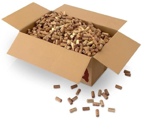 Delinat - Gebrauchte Weinkorken - Nachhaltige Naturkorken für kreative DIY Projekte & Upcycling (200 Stück)