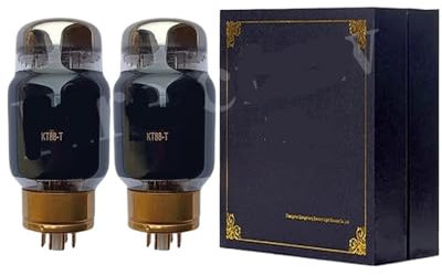 KT88-T KT88T Röhre ersetzt KT88 KT120 6550 KT100 KT66, geeignet for HiFi-Audio-Röhrenverstärker-DIY-Paket(4pcs Matched Quad)