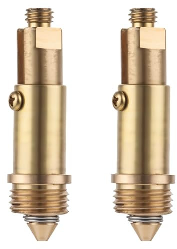 2 tapones de lavabo Pop Up para bañera, válvula de desagüe para baño, tapón de desagüe de latón pulido cromado con tornillos para la mayoría de los lavabos