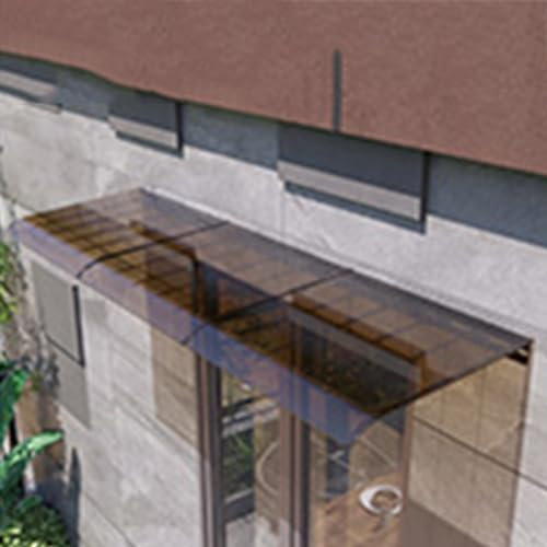 Store de toit invisible avec technologie autonettoyante pour fenêtres et jardins Protège des éléments naturels comme la pluie, la neige et le vent (40 x 200 cm)