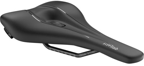 SQlab Sattel 612 ERGOWAVE 2.1, ergonomischer Rennradsattel in schwarz