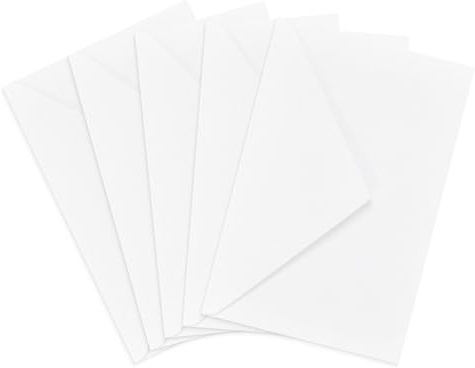 Emerson 100 Umschläge Weiß DIN B6 80g Briefumschläge ohne Fenster B6 Couvertic (gewölbt) haftklebend Geschäftsumschläge Premium Papier Umschläge b6 weiß Briefkuverts weiße Briefhüllen elegant