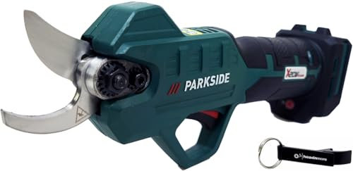 HEADNMORE® Bundle - PARKSIDE® Coupe-branches sans fil 20 V PAAS 20 + porte-clés HEADNMORE® (sans batterie)