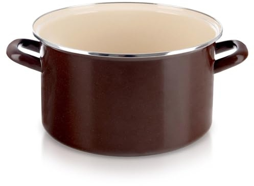 Casseruola smaltata BROWN 28 cm 8 L