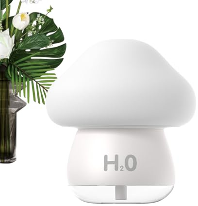 Pequeños Humidificadores Para Dormitorio,Electrodoméstico Portátil De 7 Colores Con Luz Nocturna,Humidificador De Plantas De Interior - Para Plantas De Guardería Oficinas Mayores Niños Hotel Coche