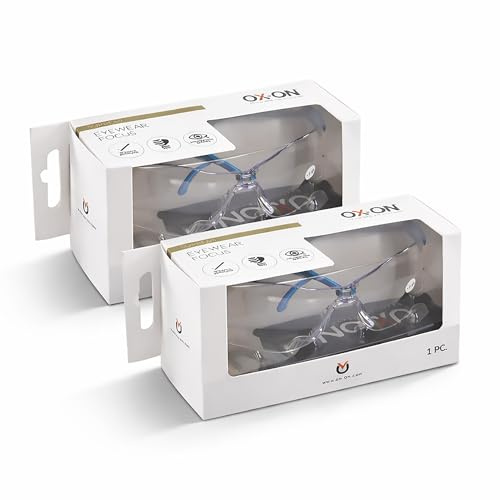 Lot de 2 lunettes de protection OX-ON Eyewear Focus avec correction + 2,5 dpt