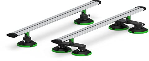 TreeFrog Suction Mounted Roof Rack Cross Bars
