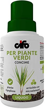 CIFO Concime Liquido per Piante Verdi 200 ml