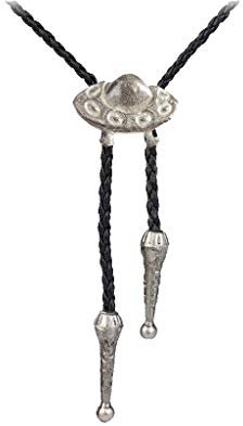 UFO FT22 Collier avec soucoupe volante 2,5 x 1,7 cm, Design argenté, length of the cord Averages 95cm