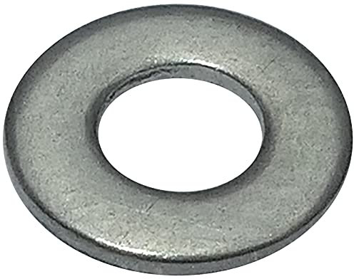 AERZETIX - Set di 100 rondelle piatte universali M2.5 acciaio inossidabile A2 - Ø esterno 6mm - spessore 0.9mm - DIN 125 - C49212