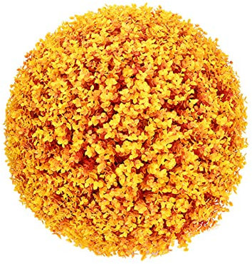 PROUH Artificial Grass Balls, Artificial Boxwood Topiary Ball, Artificial Plant Topiary Balls Realistic Color for Backyard, Balcony, Garden, Wedding Party, Home Office (D 40cm)
