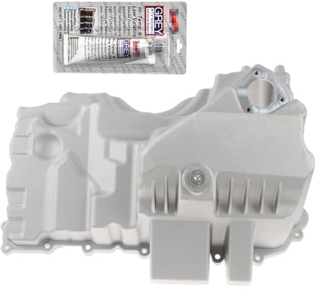 HIMARKLIF Upgrade Aluminum Engine Oil Pan with Improved Oil pan sealant Fit for BMW 228i 320i 328i 428i 528i X1 Z4 N20 2.0L Engine Replace# 11137618512